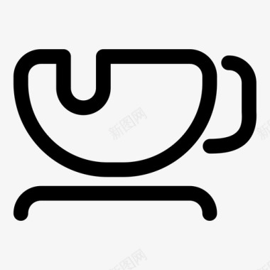 杯子茶热巧克力图标图标