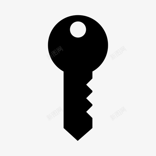 钥匙东西安全图标svg_新图网 https://ixintu.com 东西 人 保护 安全 每天 解锁 轻松愉快 钥匙 锁