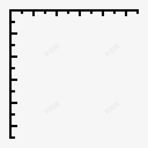 导轨角尺图标svg_新图网 https://ixintu.com 三角形 导轨 尺 方形 标志性 角