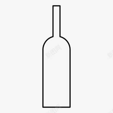 采购产品瓶子葡萄酒容器图标图标
