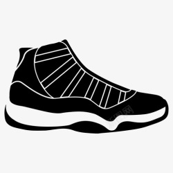 乔丹篮球鞋运动鞋23MJ图标高清图片