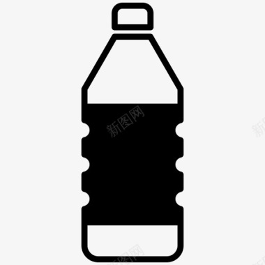 水瓶饮用水矿泉水图标图标
