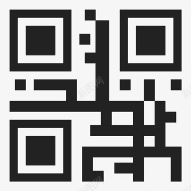 二维码数字扫描图标图标