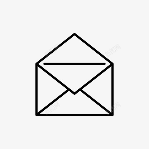 邮件学校邮递图标svg_新图网 https://ixintu.com 信件 信封 办公用品 学校 学校和办公室 开放式 邮件 邮政 邮资 邮递