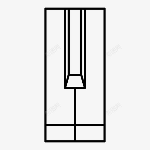 钢琴键音乐键盘图标svg_新图网 https://ixintu.com wacho图标 乐器 乐队 电子 白色 钢琴键 键盘 音乐 黑色