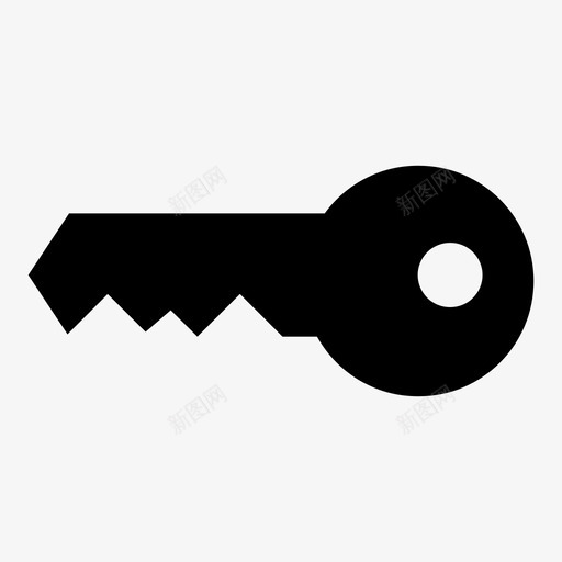 钥匙转筒钥匙安全图标svg_新图网 https://ixintu.com 保护 安全 解锁 转筒钥匙 进入 钥匙 锁 需要钥匙