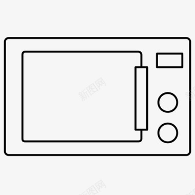 微波炉食谱核弹图标图标