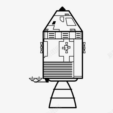 阿波罗指挥服务舱csm图标图标
