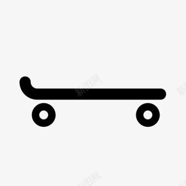 滑板禁止溜冰年轻图标图标