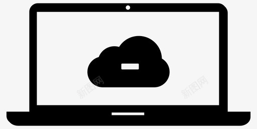 删除云网络internet图标svg_新图网 https://ixintu.com internet 云托管 云服务器 删除 删除云 托管 断开连接 网络 驱动器