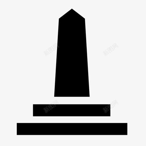 纪念碑莫努曼特恩布勒姆图标svg_新图网 https://ixintu.com 地标 恩布勒姆 纪念碑 胜利纪念碑 莫努曼特 著名地标 观光 雕像