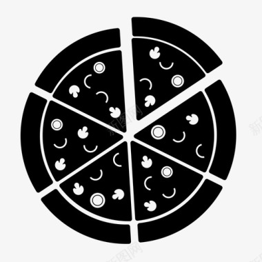 披萨切片披萨片图标图标