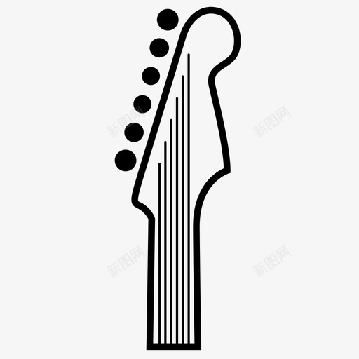 吉他工具音乐家图标svg_新图网 https://ixintu.com 乐器 吉他 吉他弦 吉他手 工具 木头 音乐家