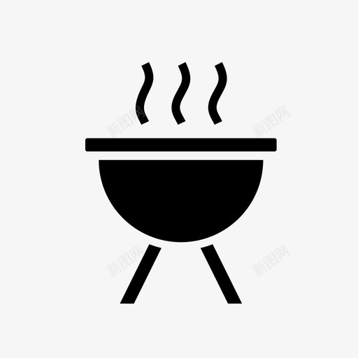 烧烤烤肉香肠图标svg_新图网 https://ixintu.com 度假和休闲 户外食品 烤肉 烧烤 烹饪 香肠