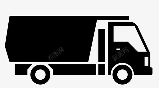 卡车重型卡车车辆图标图标