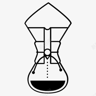 chemex饮料酿造图标图标