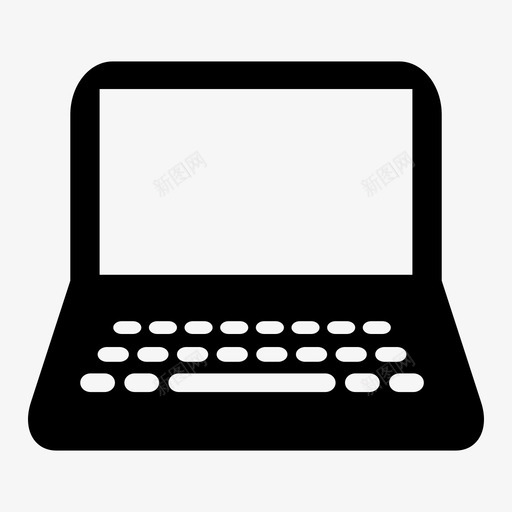 笔记本电脑智能本个人电脑图标svg_新图网 https://ixintu.com macintosh ultrabook 个人电脑 智能本 电子 笔记本电脑 设备