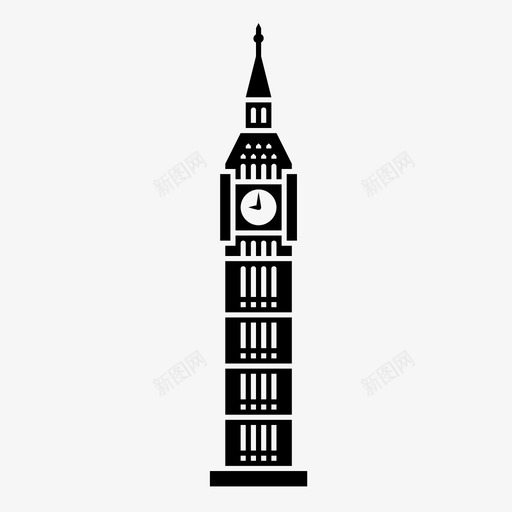 伦敦旅游观光图标svg_新图网 https://ixintu.com 世界古迹 伦敦 伦敦塔 历史 地标 旅游 旅程 纪念碑 观光