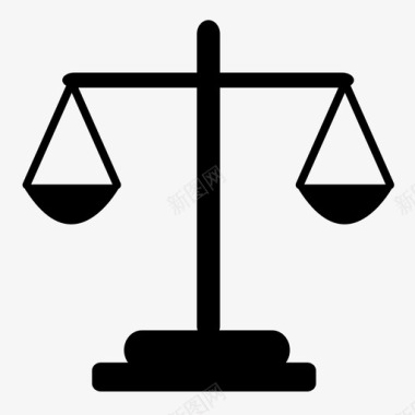 正义正义的重量最高法院图标图标