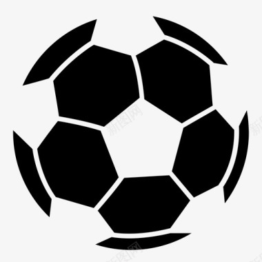 足球球类运动球图标图标