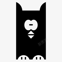 各种动物的叫声猫头鹰动物鸟图标高清图片