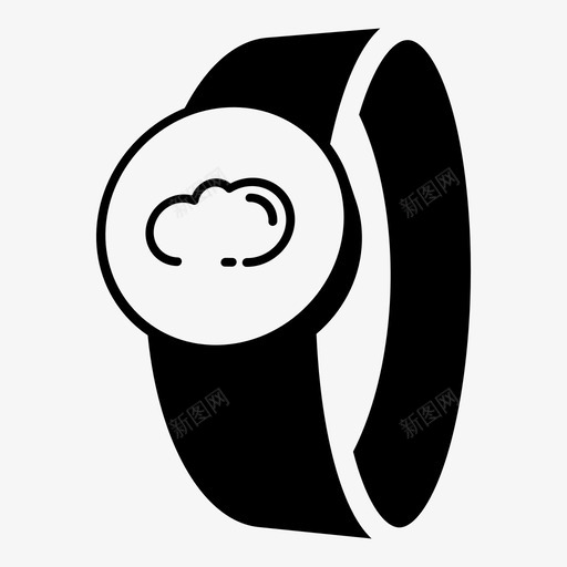 智能手表技术时间图标svg_新图网 https://ixintu.com 交互式设备 可穿戴 可穿戴技术 技术 时间 智能手表 智能手表云 计时 计时器