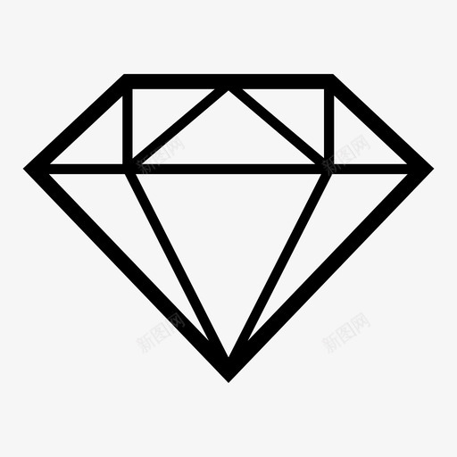 钻石碎片红宝石图标svg_新图网 https://ixintu.com 宝石 珠宝 矿物 碎片 稀有 红宝石 财富 钻石