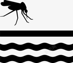 死水死水蚊子图标高清图片