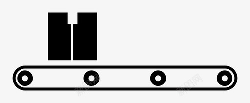 输送带物料搬运制造厂图标svg_新图网 https://ixintu.com 制造厂 工业 工业物料搬运 工厂 物料搬运 输送带 配送仓库