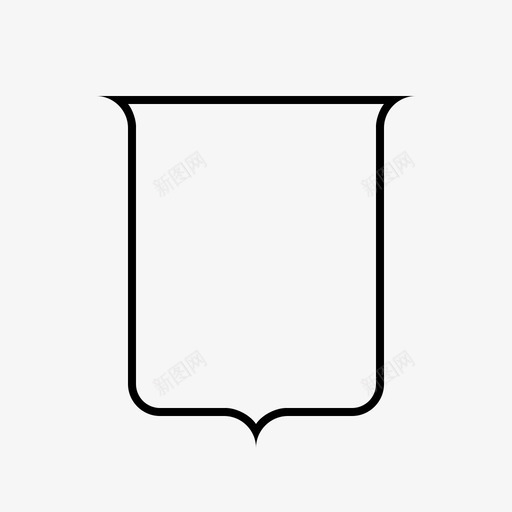 盾牌铁骑士图标svg_新图网 https://ixintu.com 中世纪 中世纪盾牌 安全 盾牌 纹章 铁 防护 骑士