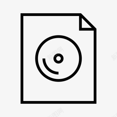 磁盘映像文件文件类型图标图标