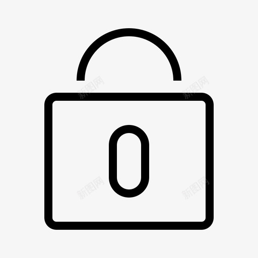 锁关闭锁密码图标svg_新图网 https://ixintu.com 保护 关闭锁 安全 密码 挂锁 锁 锁关闭 锁定