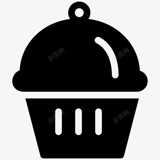 纸杯蛋糕茶甜点图标svg_新图网 https://ixintu.com 吃 实心图标 小吃 形状 招牌 插图 甜点 糕点 纸杯蛋糕 茶 食物 食物和饮料-固体