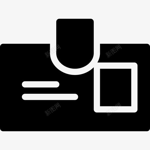 识别徽章标志形状图标svg_新图网 https://ixintu.com 形状 插图 标志 校样 物品 物品-实心 设计 识别徽章 身份证