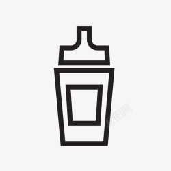沙拉瓶酱汁瓶食品和饮料水果图标高清图片