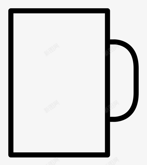马克杯浓缩咖啡饮料图标svg_新图网 https://ixintu.com 咖啡厅 咖啡师 咖啡杯 容器 早餐 杯子 浓缩咖啡 饮料 马克杯
