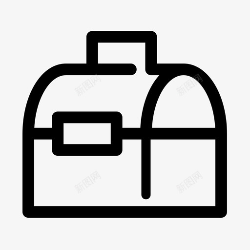 午餐盒工具箱午餐桶图标svg_新图网 https://ixintu.com 午餐桶 午餐盒 工具箱