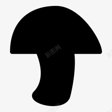 蘑菇蔬菜零食图标图标