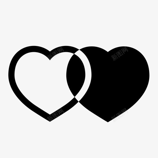 恋爱结婚相遇图标svg_新图网 https://ixintu.com 做爱 喜欢 妻子 婚礼 恋爱 相遇 结合 结婚
