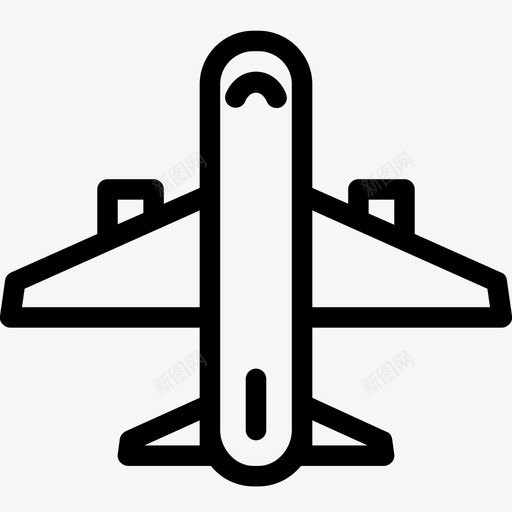 飞机航空旅行运输图标svg_新图网 https://ixintu.com 空中旅行 航空旅行 运输 飞机 飞行