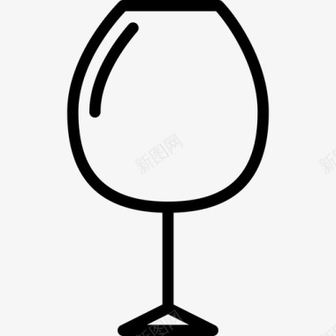 酒杯白酒烈酒图标图标