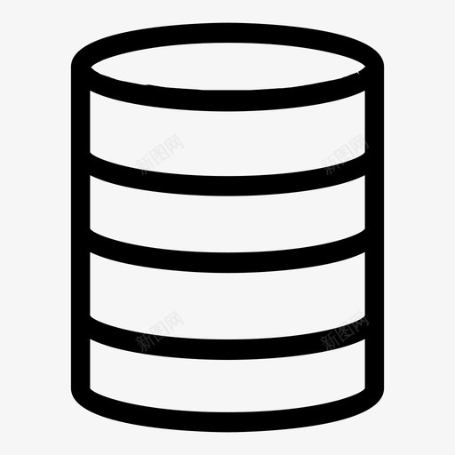 数据存储堆栈图标svg_新图网 https://ixintu.com 保存数据 信息 场 堆栈 存储 已保存数据 思洛存储器 数据 数据库 服务器