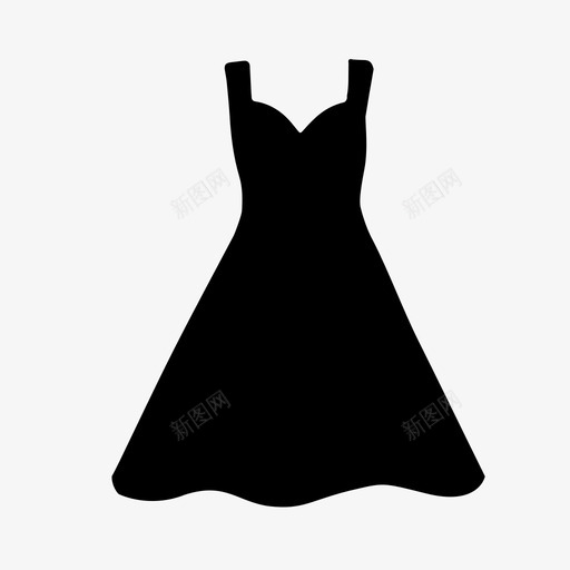 服装时装女装图标svg_新图网 https://ixintu.com 女装 时装 服装