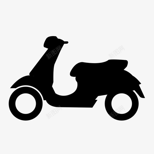 滑板车维斯帕速度图标svg_新图网 https://ixintu.com 伦敦 兰布雷塔 座位 意大利 摩托车 滑板车 维斯帕 罗马 车把 速度
