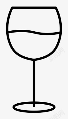 采购产品玻璃葡萄酒玻璃杯白葡萄酒图标图标