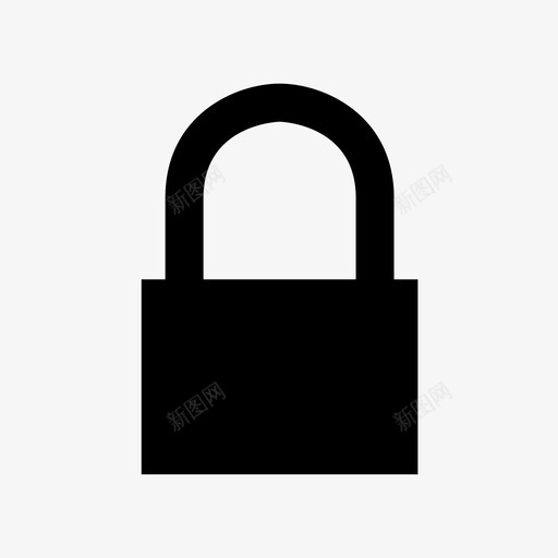 锁密码保护图标svg_新图网 https://ixintu.com ssl 保护 安全 安全区 密码 锁 限制
