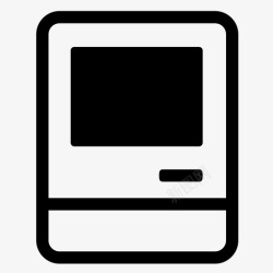 Macintosh计算机计算机网络系统图标高清图片
