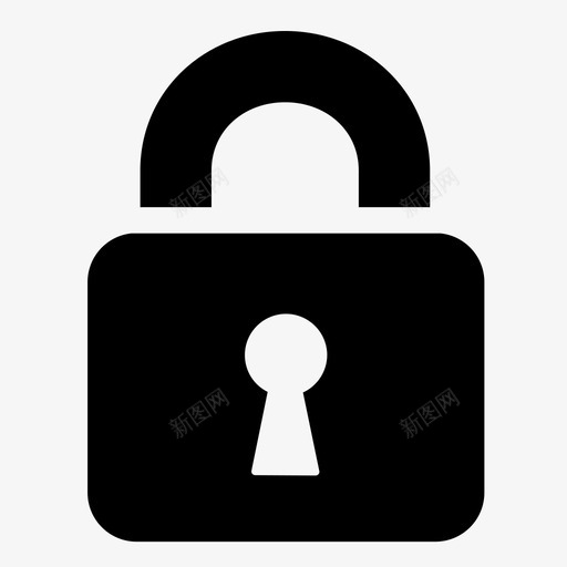lock图标svg_新图网 https://ixintu.com lock