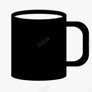 杯子咖啡盘子图标图标