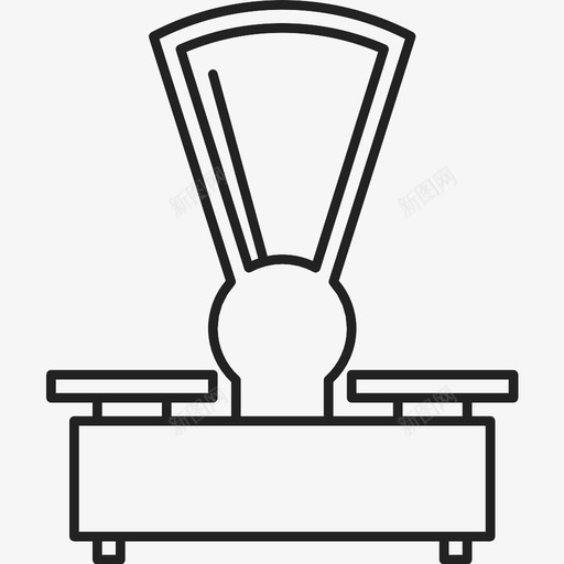 秤比较测量图标svg_新图网 https://ixintu.com 比较 测量 秤 称重 缩放 重量